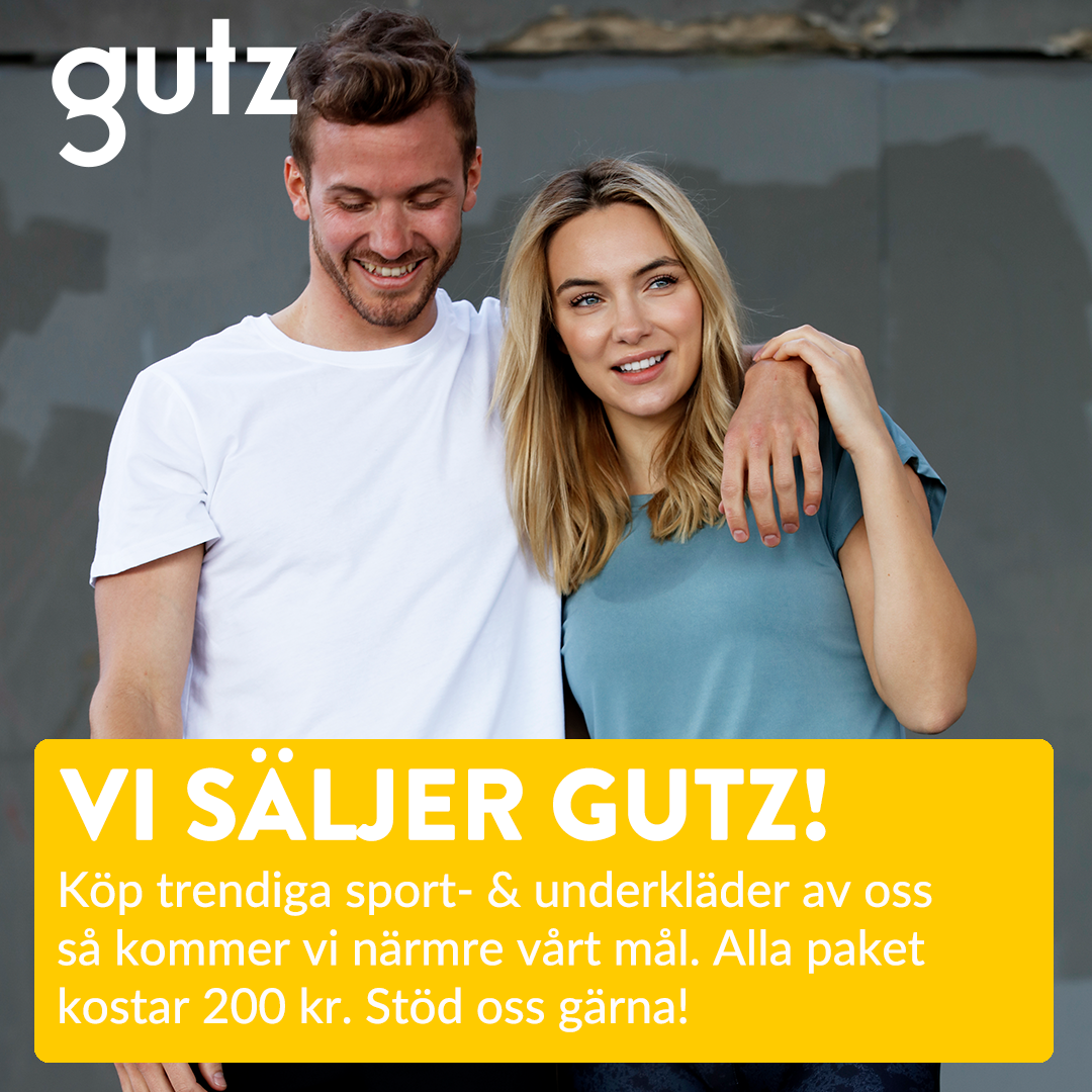 VI SÄLJER GUTZ - HJÄLP OSS NÅ VÅRA MÅL